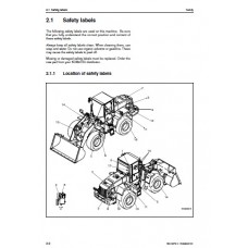 Komatsu WA150PZ-5 Operators Manual